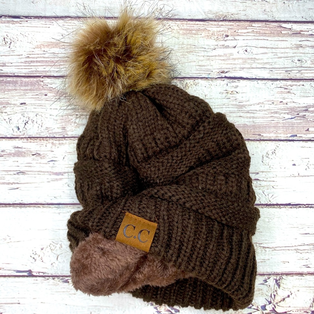C.C. Pom Beanie
